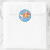 Sticker Rond Oranda Goldfish (Sac)