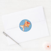 Sticker Rond Oranda Goldfish (Enveloppe)