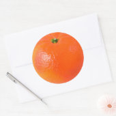 Sticker Rond Orange (Enveloppe)