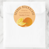 Sticker Rond Orange Marmalade (Sac)
