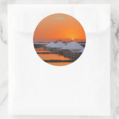 Sticker Rond Orange relax (Sac)