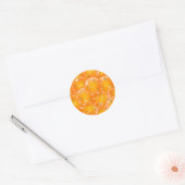 Sticker Rond oranges (Enveloppe)
