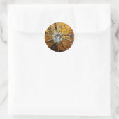 STICKER ROND ORANGES (Sac)