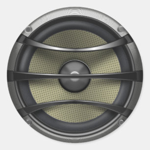 Sticker Rond Orateur