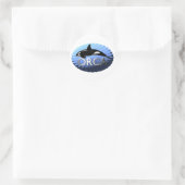 Sticker Rond Orca (Sac)