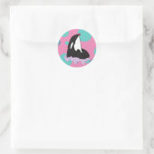 Sticker Rond Orca Killer Whale (Sac)