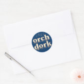 Sticker Rond Orch Dork (Enveloppe)