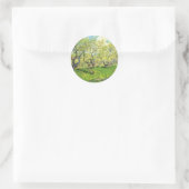 Sticker Rond Orchard à Blossom Vincent van Gogh (Sac)