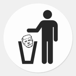 Sticker Rond ordures