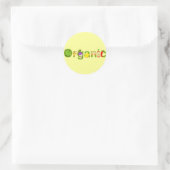 Sticker Rond organique (Sac)