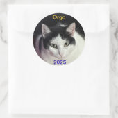 STICKER ROND ORGO (Sac)