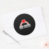 Sticker Rond Orgueil des gros (Enveloppe)