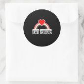 Sticker Rond Orgueil des gros (Sac)