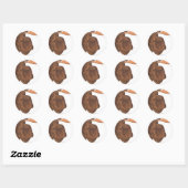 Sticker Rond orignal (Feuille)
