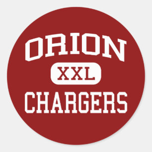 Sticker Rond Orion - Chargeurs - Lycée - Orion Illinois