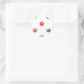Sticker Rond Ornament Envelope Liner (Sac)