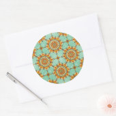Sticker Rond Ornamental (Enveloppe)
