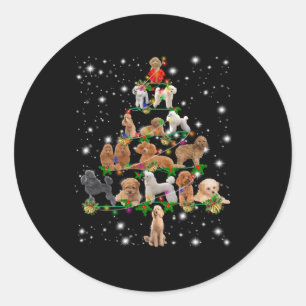 Sticker Rond Ornat Décor Poodarboré