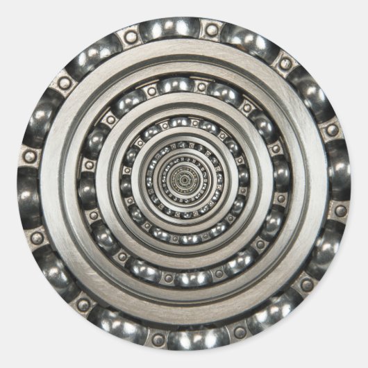 Sticker Rond Ornement (Devant)