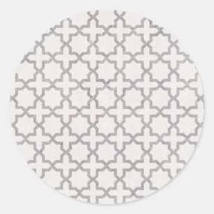 Sticker Rond Ornement arabesque élégant