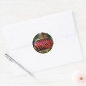 Sticker Rond Ornement de Noël (Enveloppe)