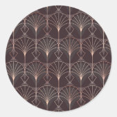 Sticker Rond Ornements de luxe 33 (Devant)