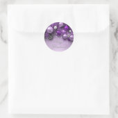 Sticker Rond Ornements de Noël - Purples (Sac)