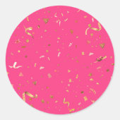 Sticker Rond Ornements festifs 4 (Devant)