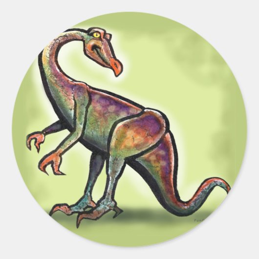 Sticker Rond Ornithome (Devant)