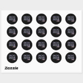 Sticker Rond Orques 2024 (Feuille)