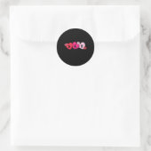 Sticker Rond Orthophoniste Saint-Valentin (Sac)