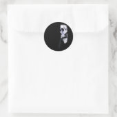 Sticker Rond Os des murmures (Sac)