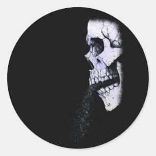 Sticker Rond Os des murmures