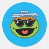 Oscar Visage Souriant avec Lunettes de Soleil