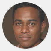 Sticker Rond Oser rêver (Devant)