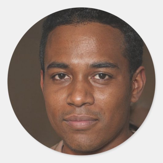 Sticker Rond Oser rêver (Devant)