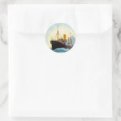 Sticker Rond Ostasien (Sac)
