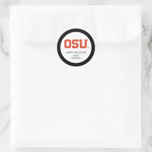 STICKER ROND OSU (Sac)