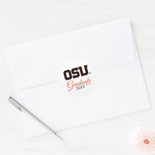 STICKER ROND OSU (Enveloppe)