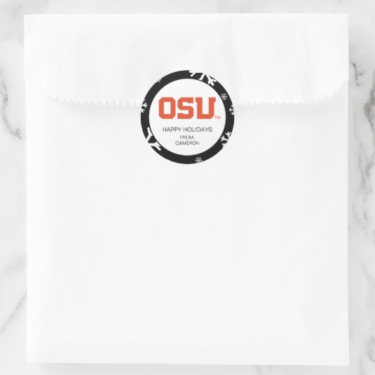 STICKER ROND OSU (Sac)