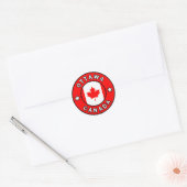 Sticker Rond Ottawa Canada (Enveloppe)