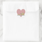 Sticker Rond Otter Love (Sac)