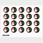 Sticker Rond Où est mon ami ? (Feuille)