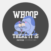 Sticker Rond Ouf Là C'Est (Devant)