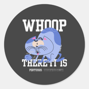 Sticker Rond Ouf Là C'Est