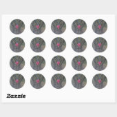 Sticker Rond "Oui, j'annule" (Feuille)