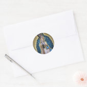 Sticker Rond Our Lady of Guadalupe Art (Enveloppe)