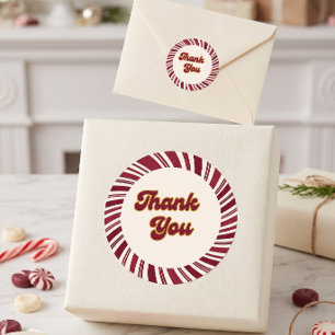 Sticker Rond Our Little Sweetheart Bonbon Merci