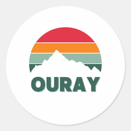 STICKER ROND OURAY (Devant)