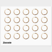 Sticker Rond Ouroboros (Feuille)